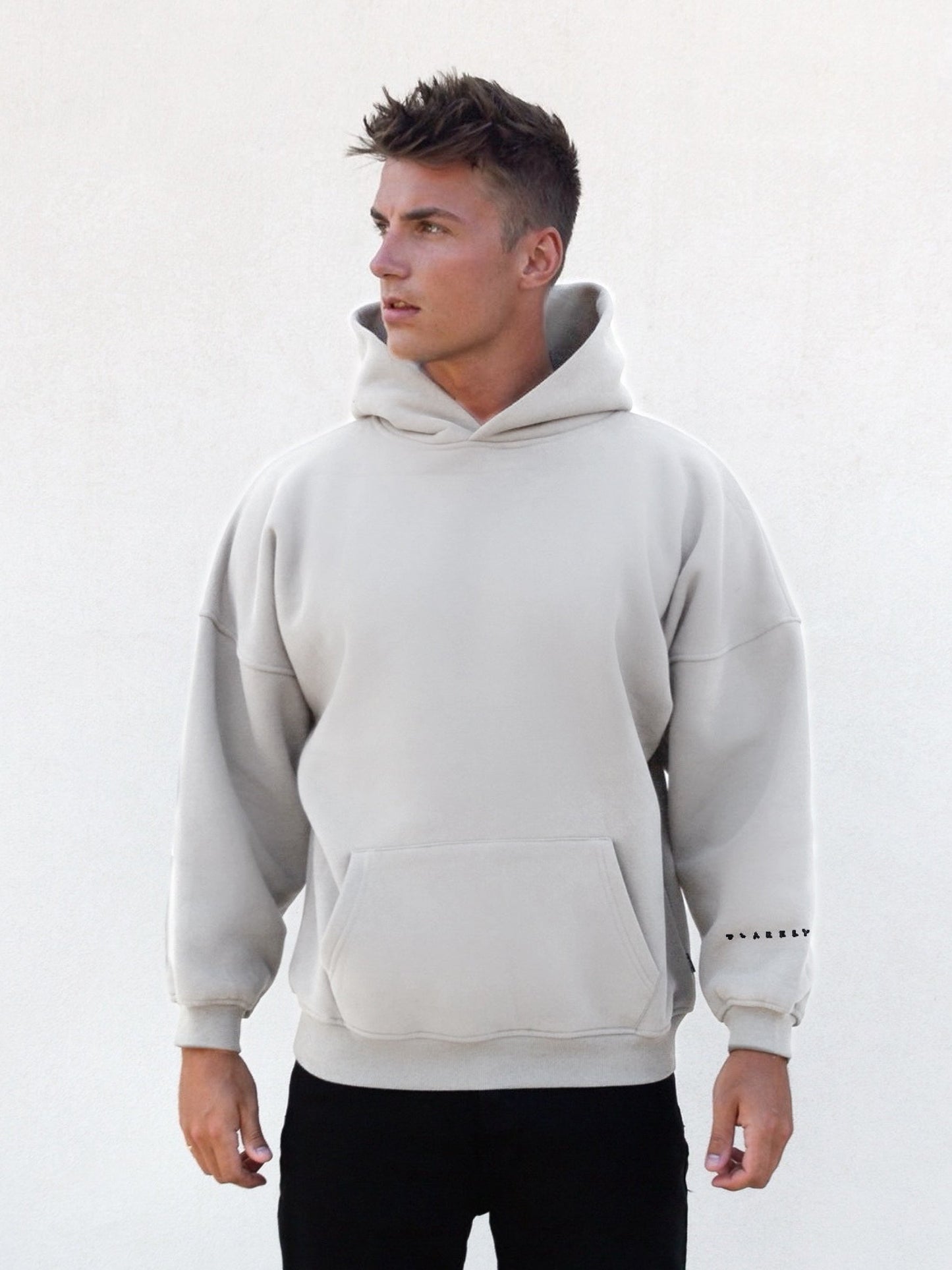Idris Oversized Hettegenser - Stein