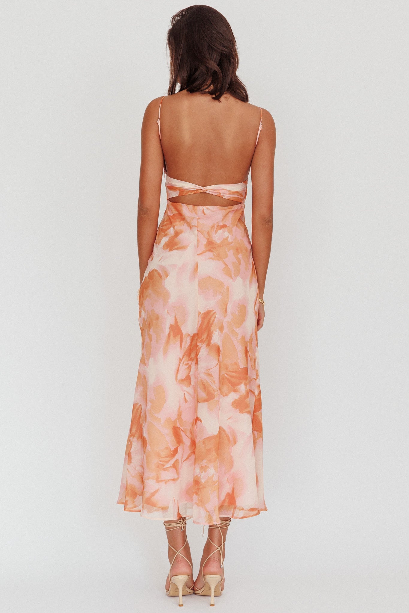 Nerida Floral maxikjole – elegant sommerstil
