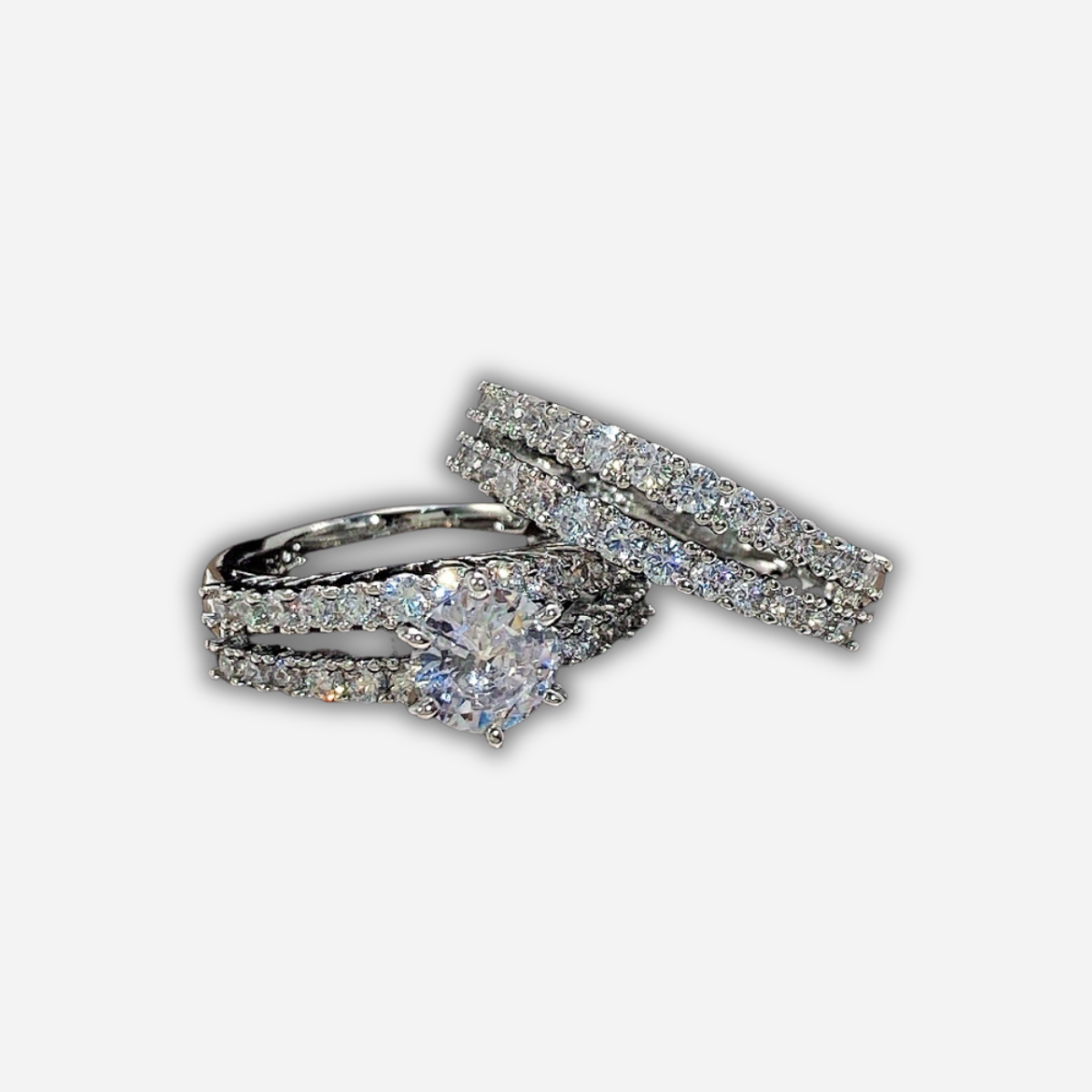 2-pack ringer med zirkonia