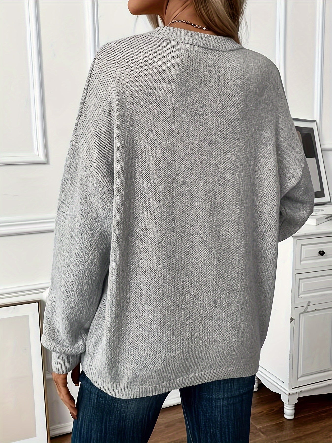 Luvelle™ - Myk strikkegenser med avslappet eleganse