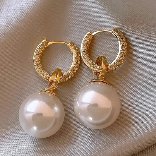 Elegante Perleøredobber