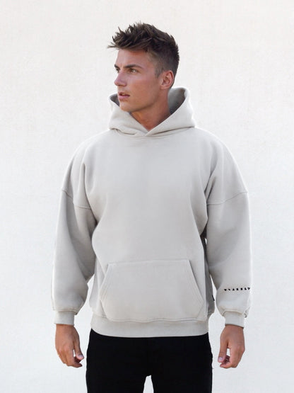 Idris Oversized Hettegenser - Stein
