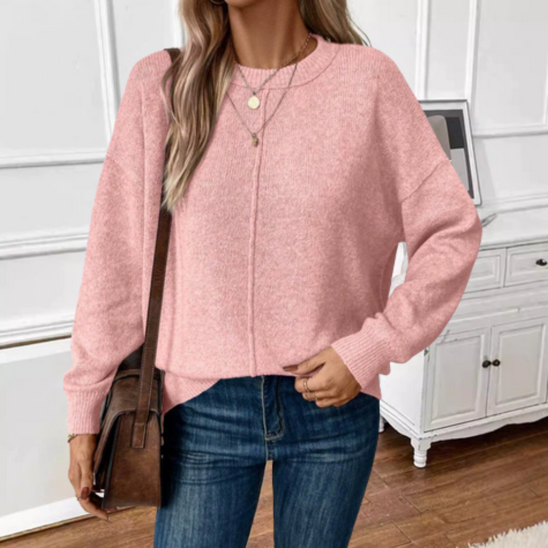 Luvelle™ - Myk strikkegenser med avslappet eleganse