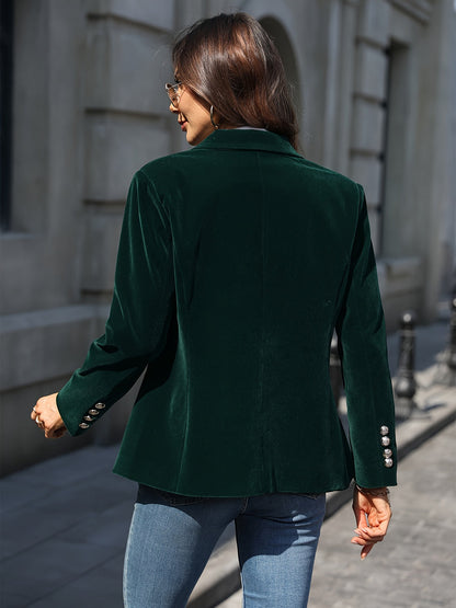 Retro Fløyelsblazer