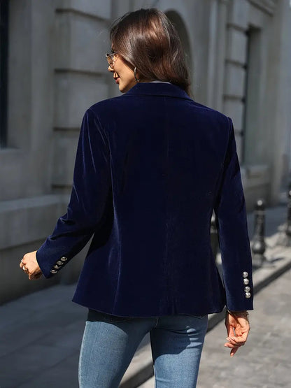 Retro Fløyelsblazer