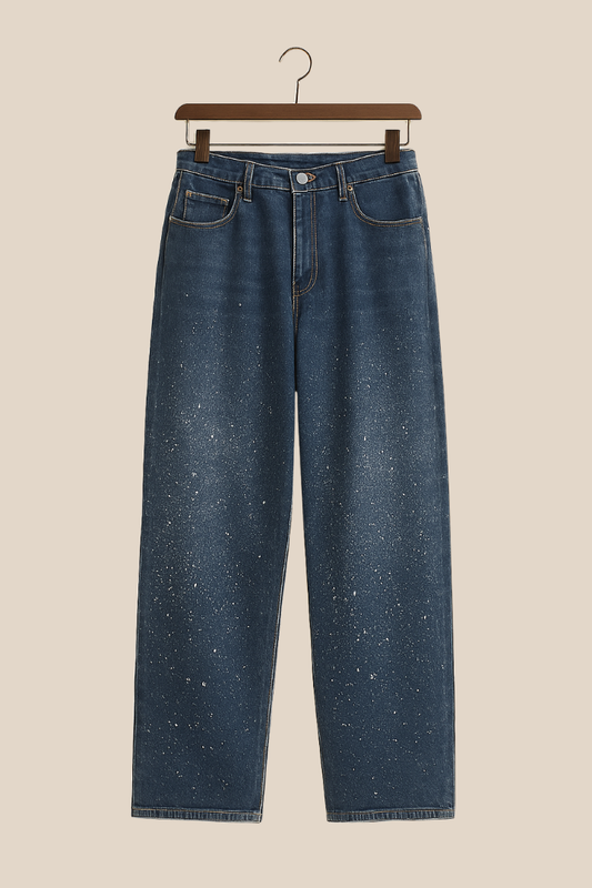 Elegant glimmerjeans