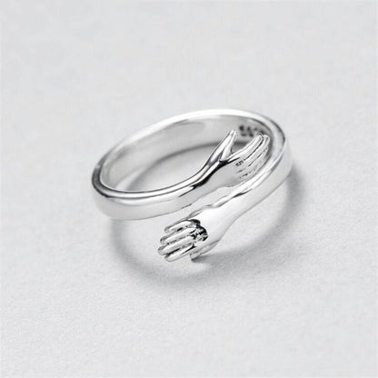 Sølvklem Justerbar Ring