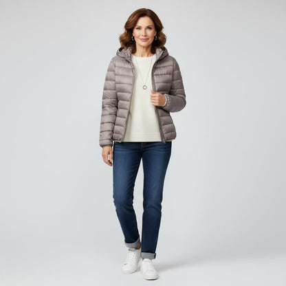 Karen | Lett og elegant polstret jakke