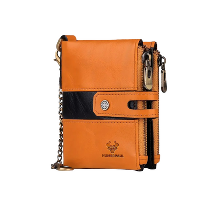 Skinnlommebok med lenke