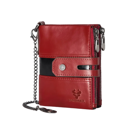 Skinnlommebok med lenke