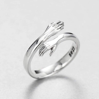 Sølvklem Justerbar Ring